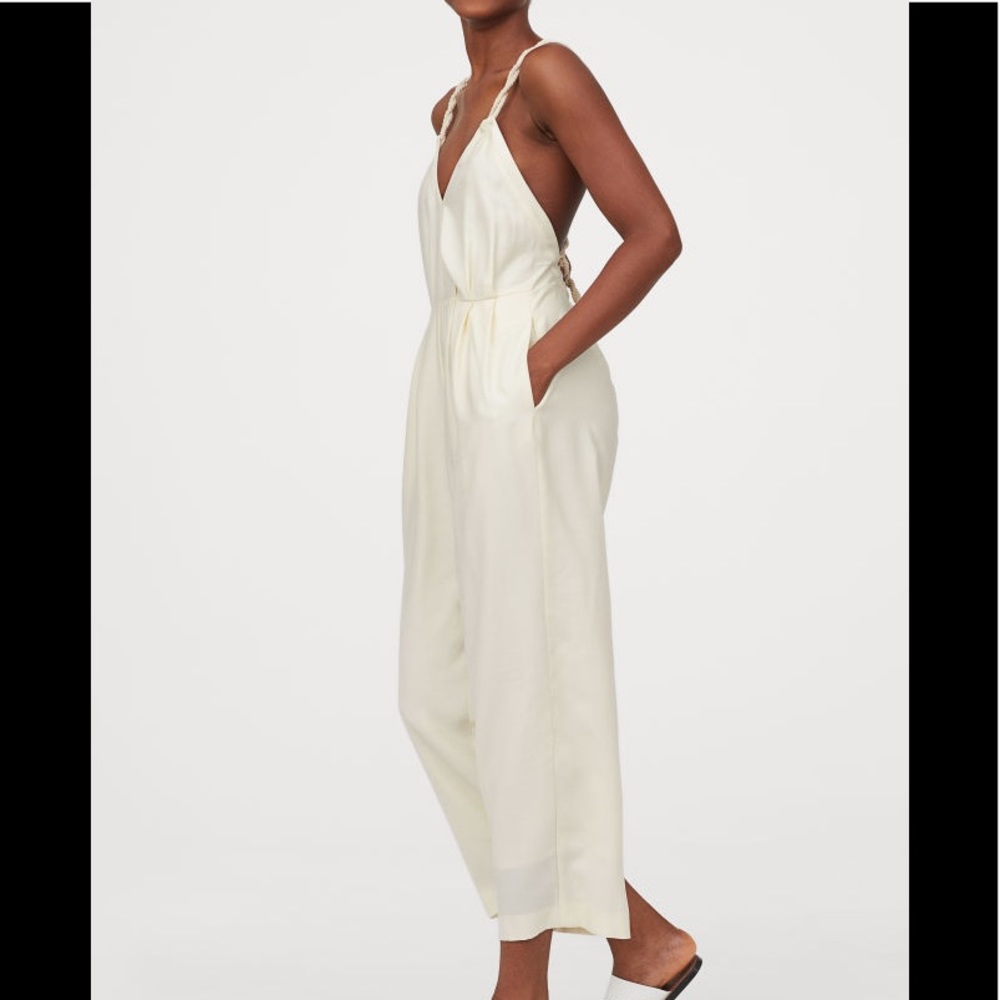 H&M Ankle Length Lyocell Jumpsuit size 2